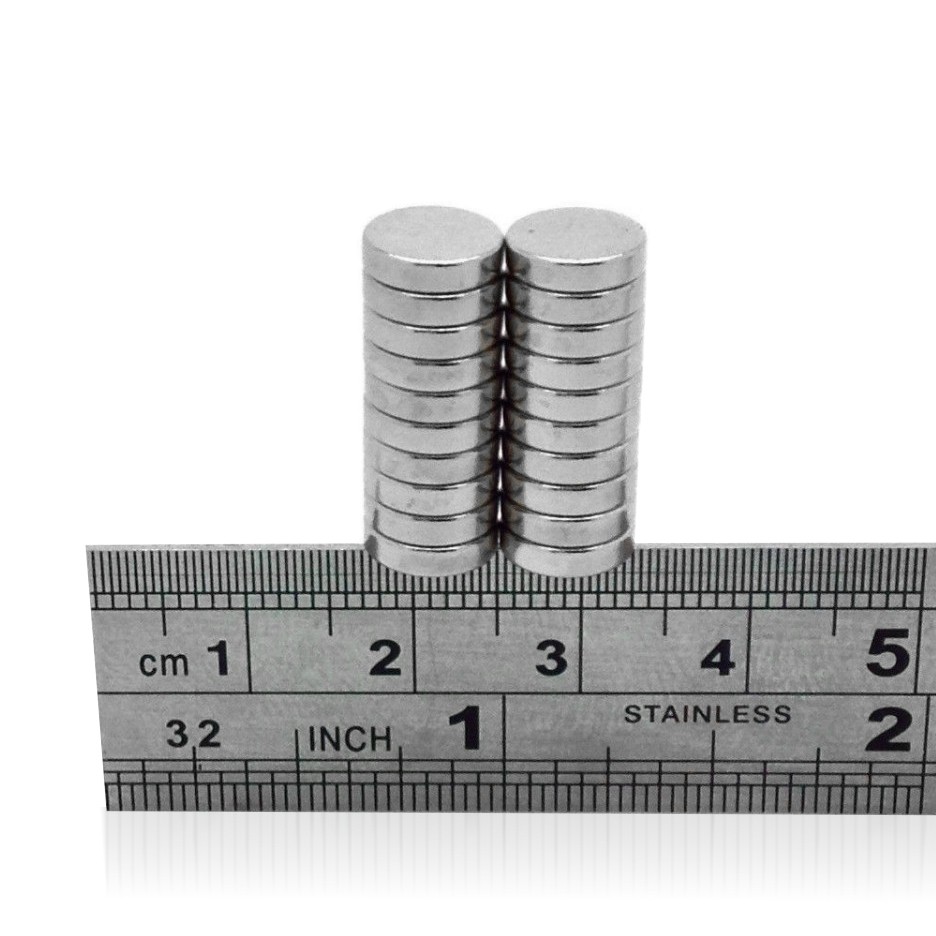N52-8mm*3mm Neodymium Magnet Nickel/Copper Disc Powerful Magnet