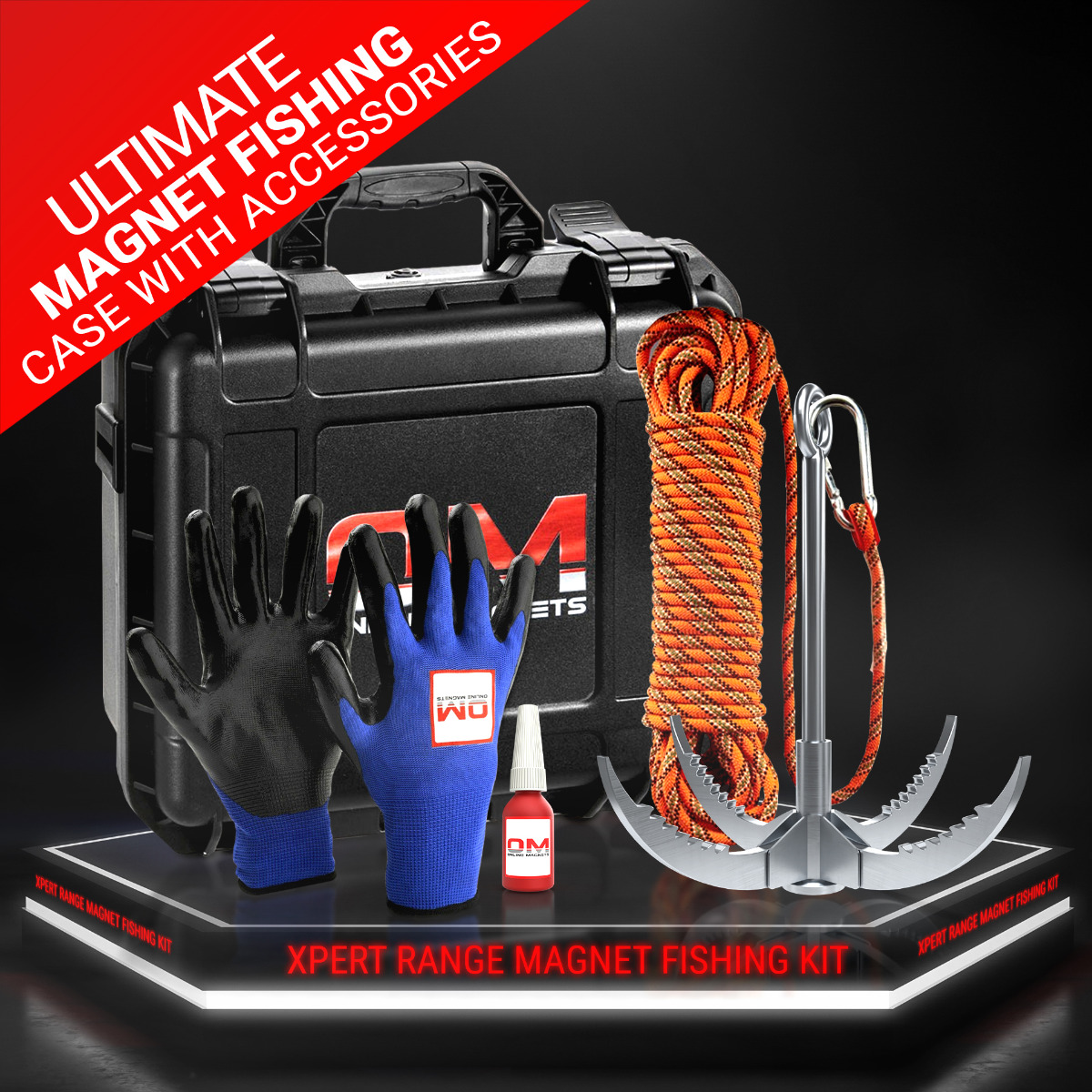 The ULTIMATE Magnet Fishing Case with All Accessories